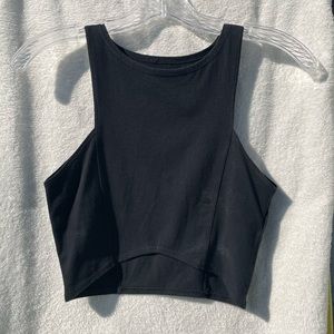 Hollister Black Crop Top